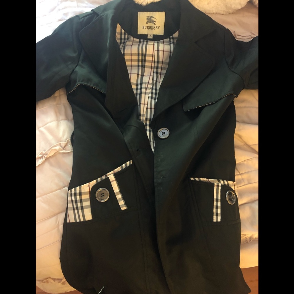 Burberry raincoat